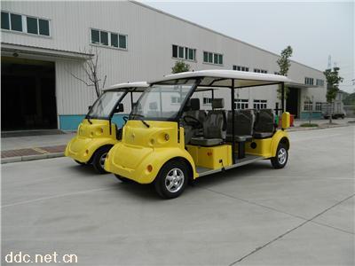  电动8座观光接待四轮车